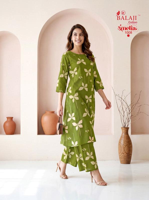 Balaji amelia vol-1 sleeveless coord set clothing wholesalers in india